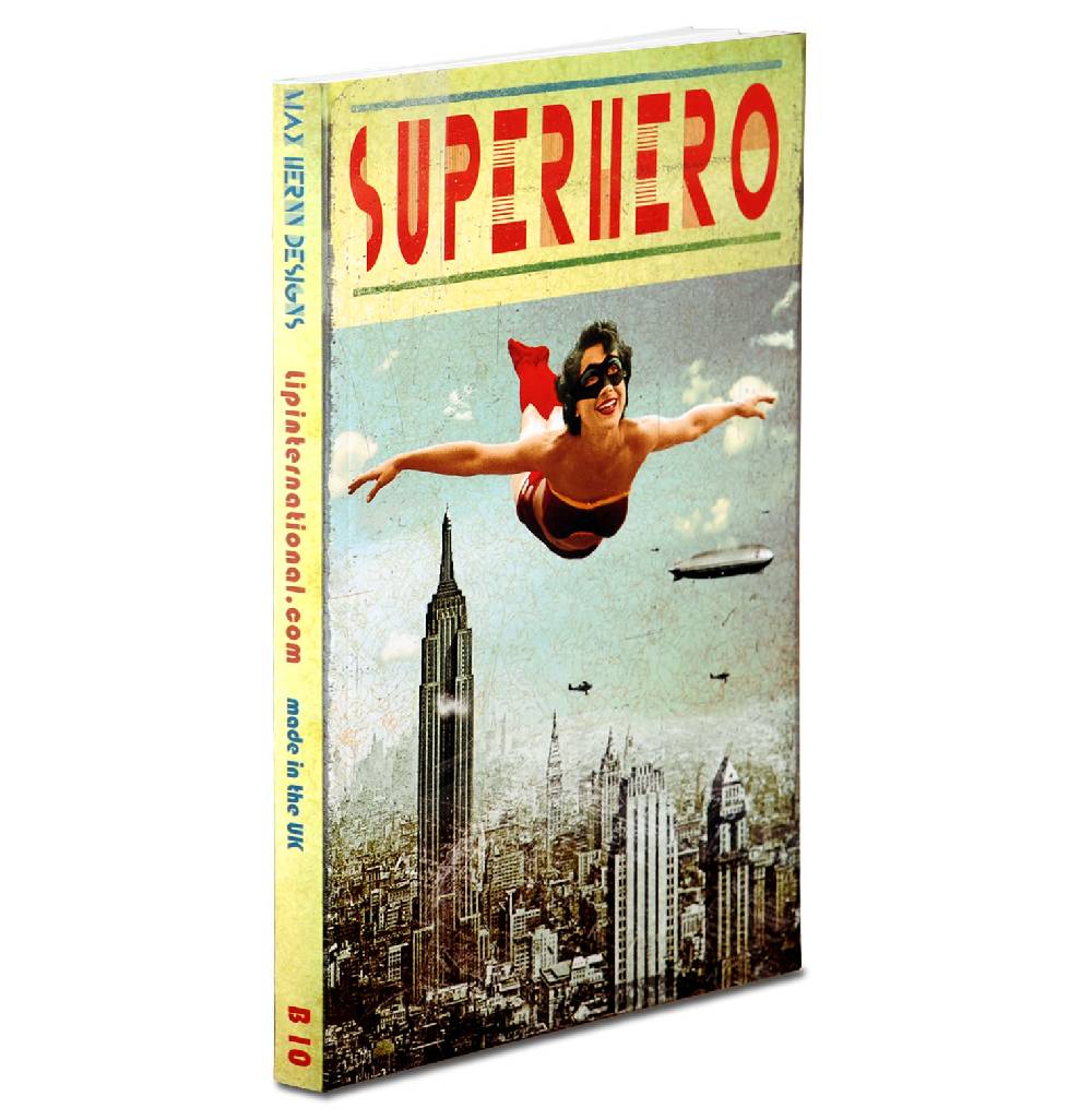 Logoshirt Superhero - Girl - Notizbuch Vatertagsangebot