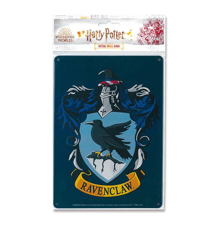 Logoshirt Harry Potter - Ravenclaw Logo - Rabe - Blechschild A5 Letzter Tag