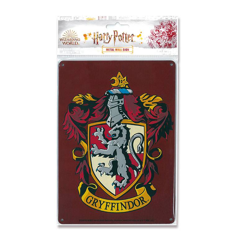 Logoshirt Harry Potter - Gryffindor Logo - Löwe - Blechschild A5 Bis zu 60% Rabatt