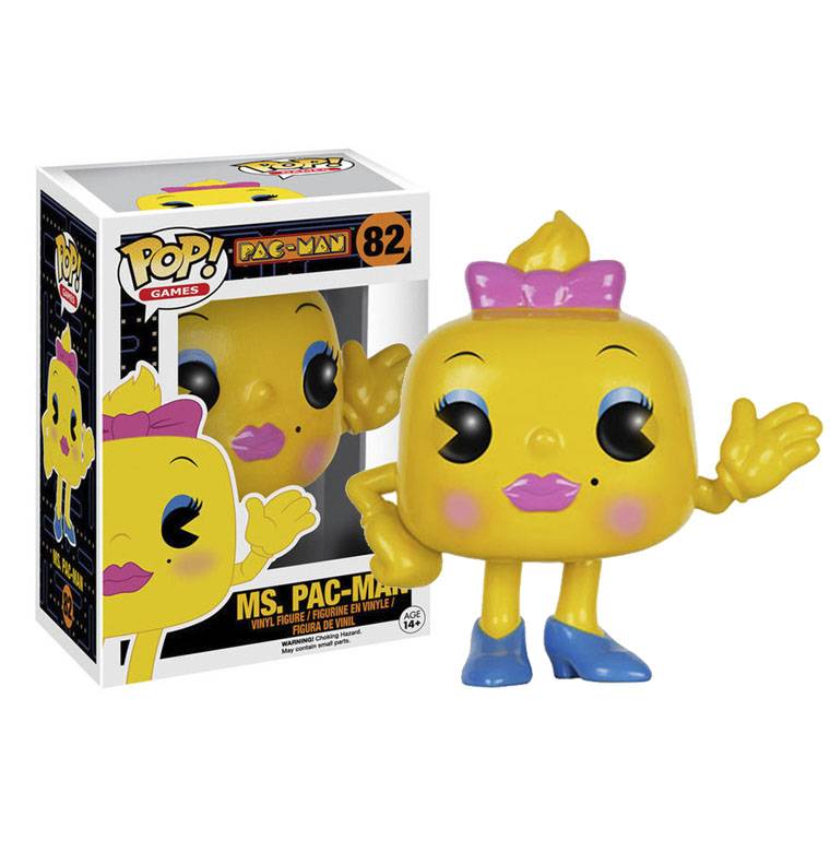 Logoshirt Ms. Pac-Man - Pac-Man - 82 - Funko POP! Games - Vinylfigur Nur für heute