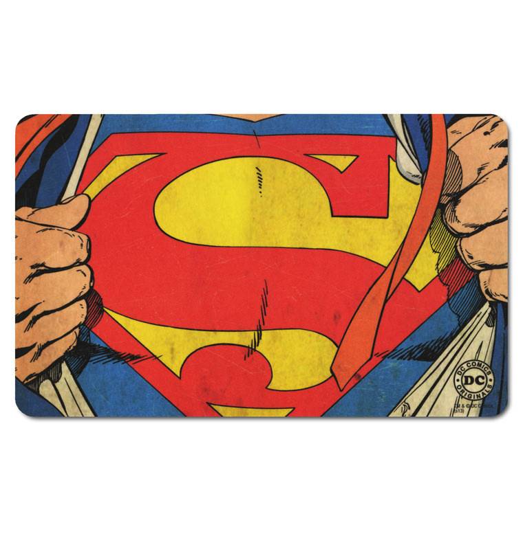 Logoshirt Superman - Man Of Steel - DC-Comics - Frühstücksbrettchen