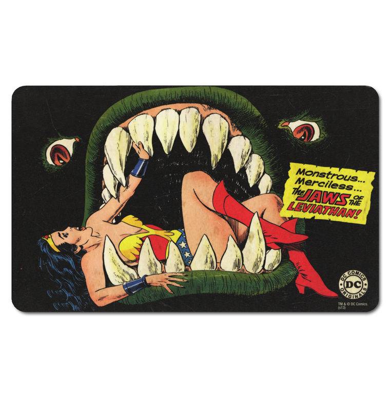 Logoshirt Wonder Woman - Jaws Of The Leviathan - DC-Comics - Frühstücksbrettchen