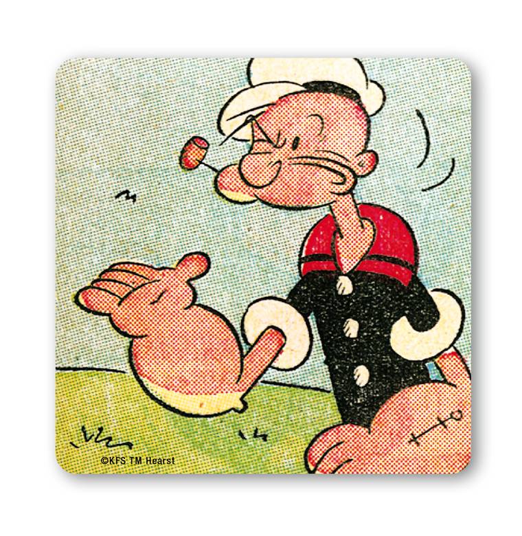 Logoshirt Popeye der Seemann - Untersetzer