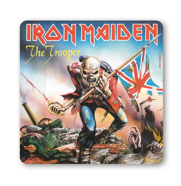 Logoshirt Untersetzer Iron Maiden - The Trooper
