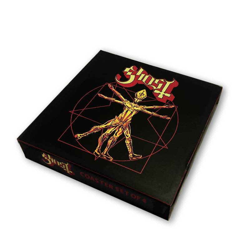 Logoshirt Ghost - Musik - 4er Set - Untersetzer Hotsell
