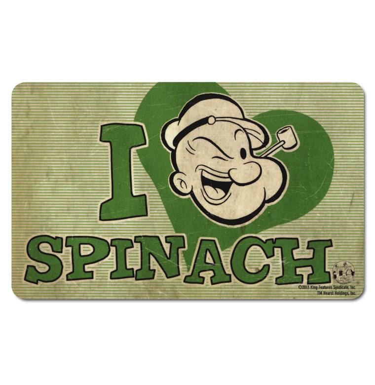 Logoshirt Popeye der Seemann - 4er Set - Frühstücksbrettchen Fabrikverkauf