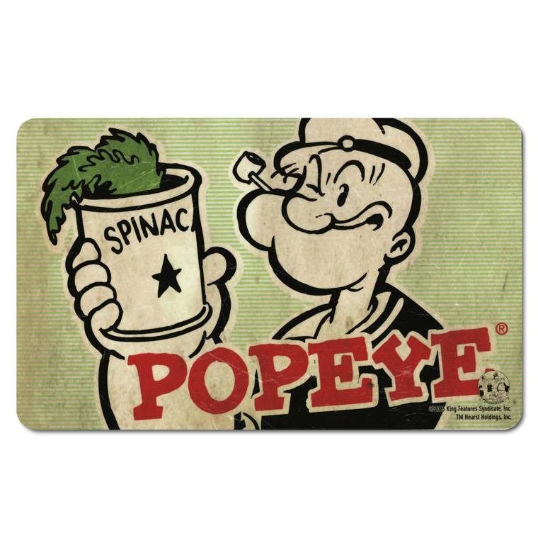 Logoshirt Popeye der Seemann - 4er Set - Frühstücksbrettchen Fabrikverkauf