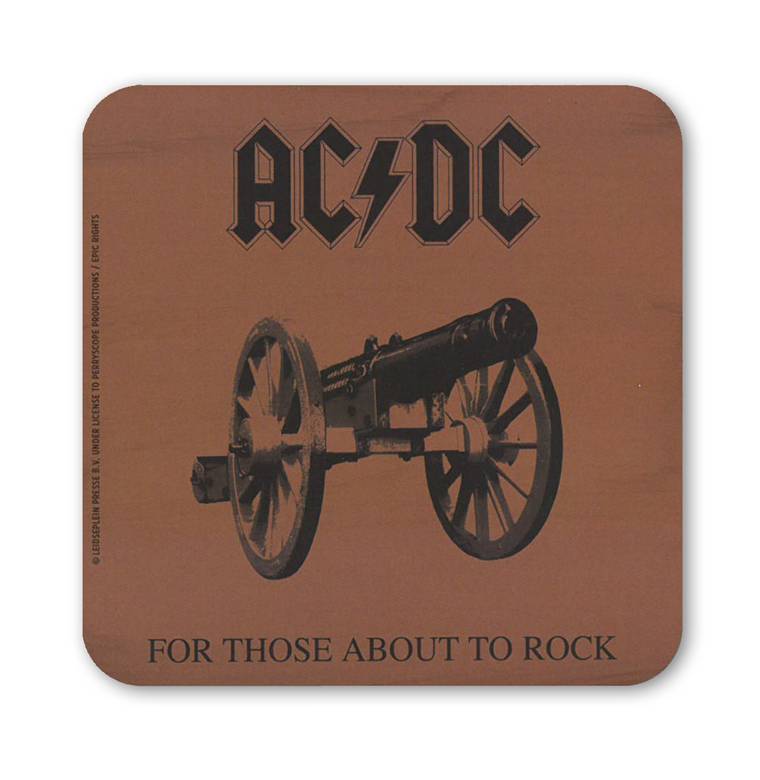 Logoshirt Untersetzer AC/DC - For Those About To Rock