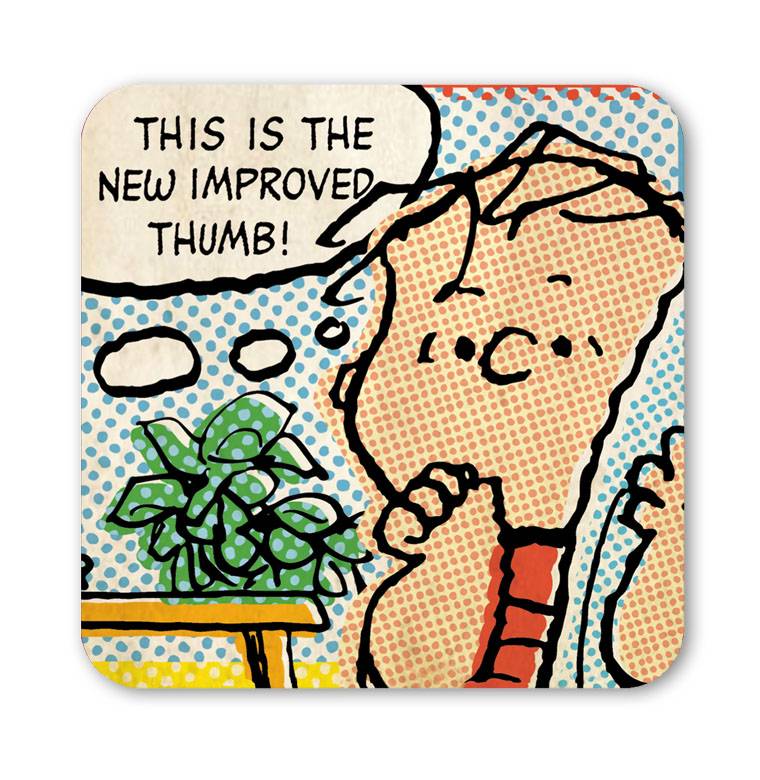Logoshirt Charlie Brown & Freunde - Peanuts - Weise Worte - 6er Set - Untersetzer Großer Ausverkauf