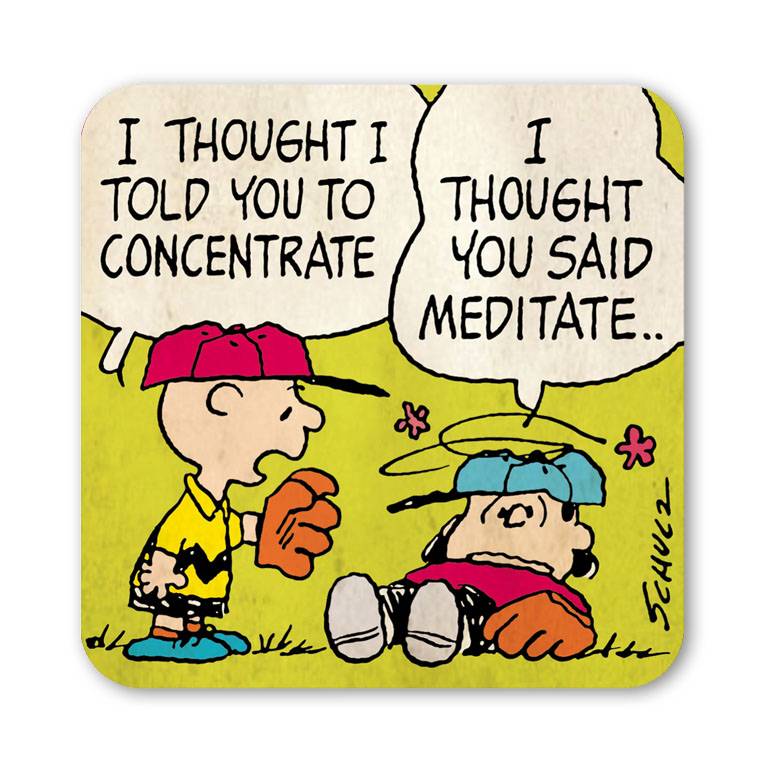 Logoshirt Charlie Brown & Freunde - Peanuts - Weise Worte - 6er Set - Untersetzer Großer Ausverkauf