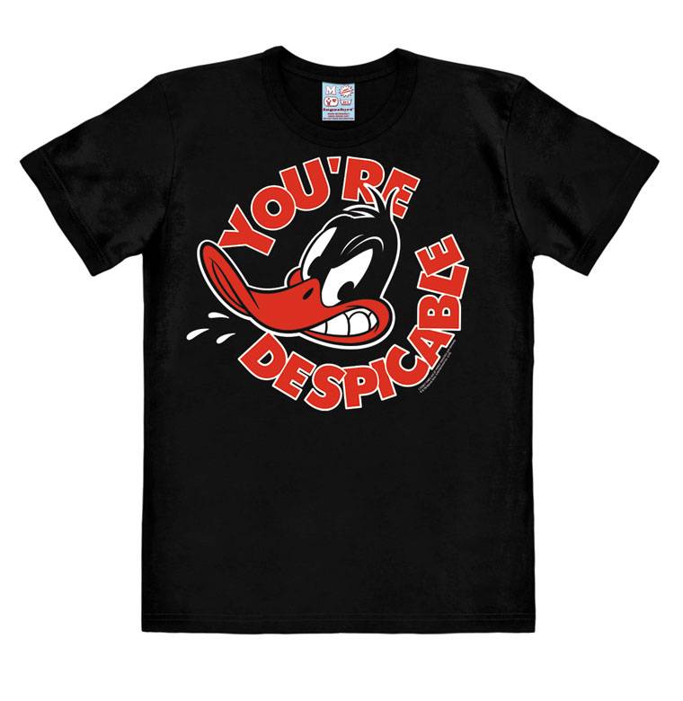 Logoshirt Looney Tunes - Daffy Duck - You're Despicable - T-Shirt Print - Damen