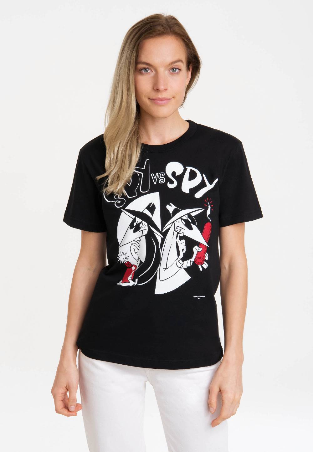 Logoshirt Mad Magazin - Spy vs Spy - Bomb & Dynamite - T-Shirt Print - Damen Exklusivangebot