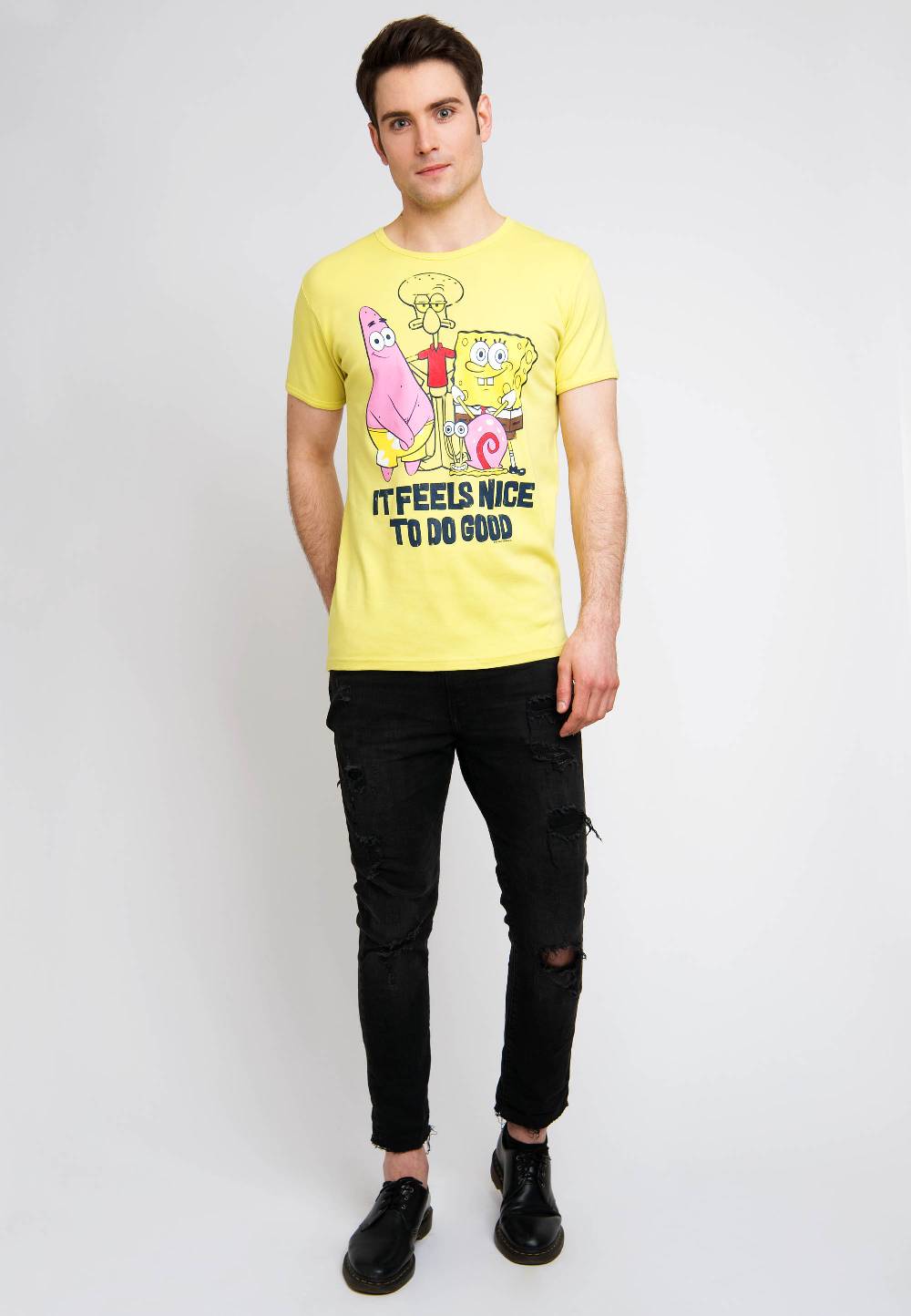 Logoshirt Spongebob - It Feels Nice - T-Shirt Print - Herren Weihnachtsangebot