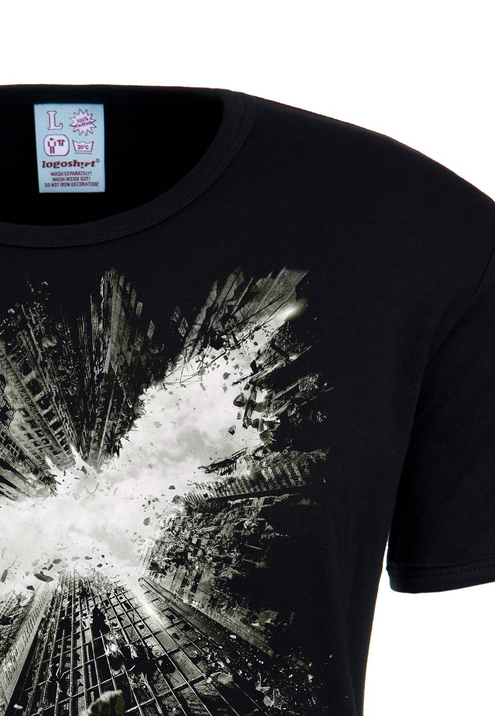 Logoshirt Batman - The Dark Knight Rises - DC Comics - T-Shirt Print - Herren Osterangebot
