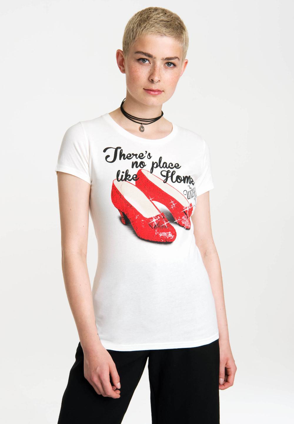 Logoshirt Der Zauberer von Oz - There's No Place Like Home - T-Shirt Print - Damen Valentinstagsangebot