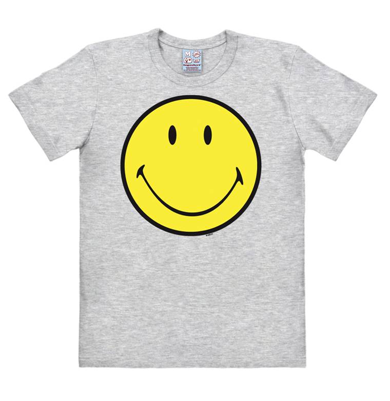 Logoshirt Original Smiley Face - Happy - T-Shirt Print - Herren