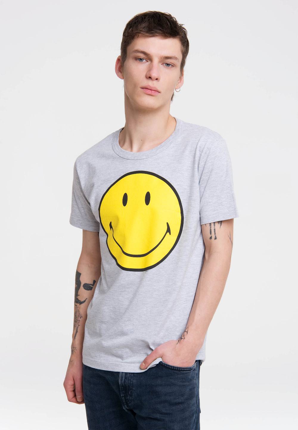 Logoshirt Original Smiley Face - Happy - T-Shirt Print - Herren Bestseller