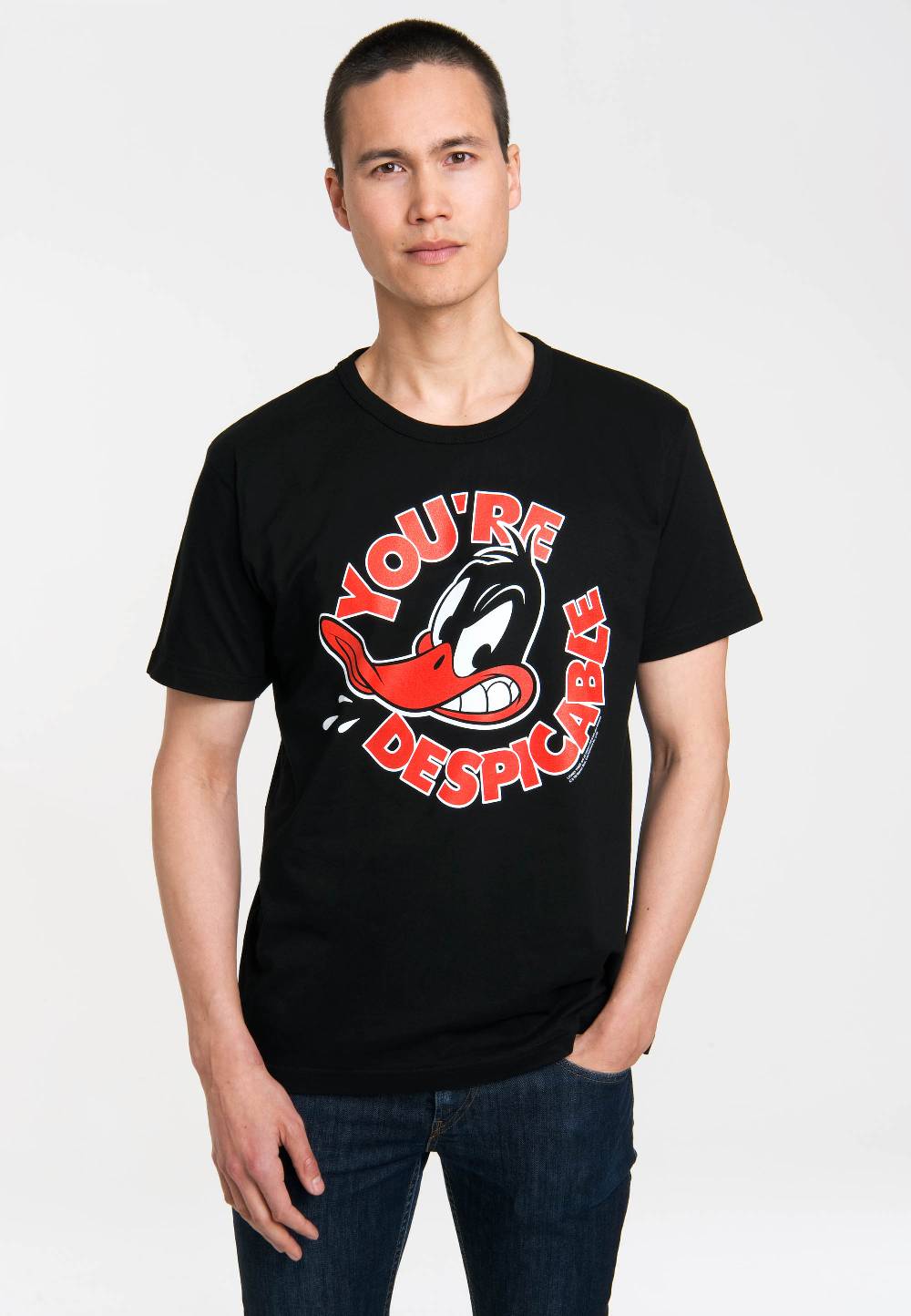 Logoshirt Looney Tunes - Daffy Duck - You're Despicable - T-Shirt Pint - Herren Kauf eins, bekomm eins gratis