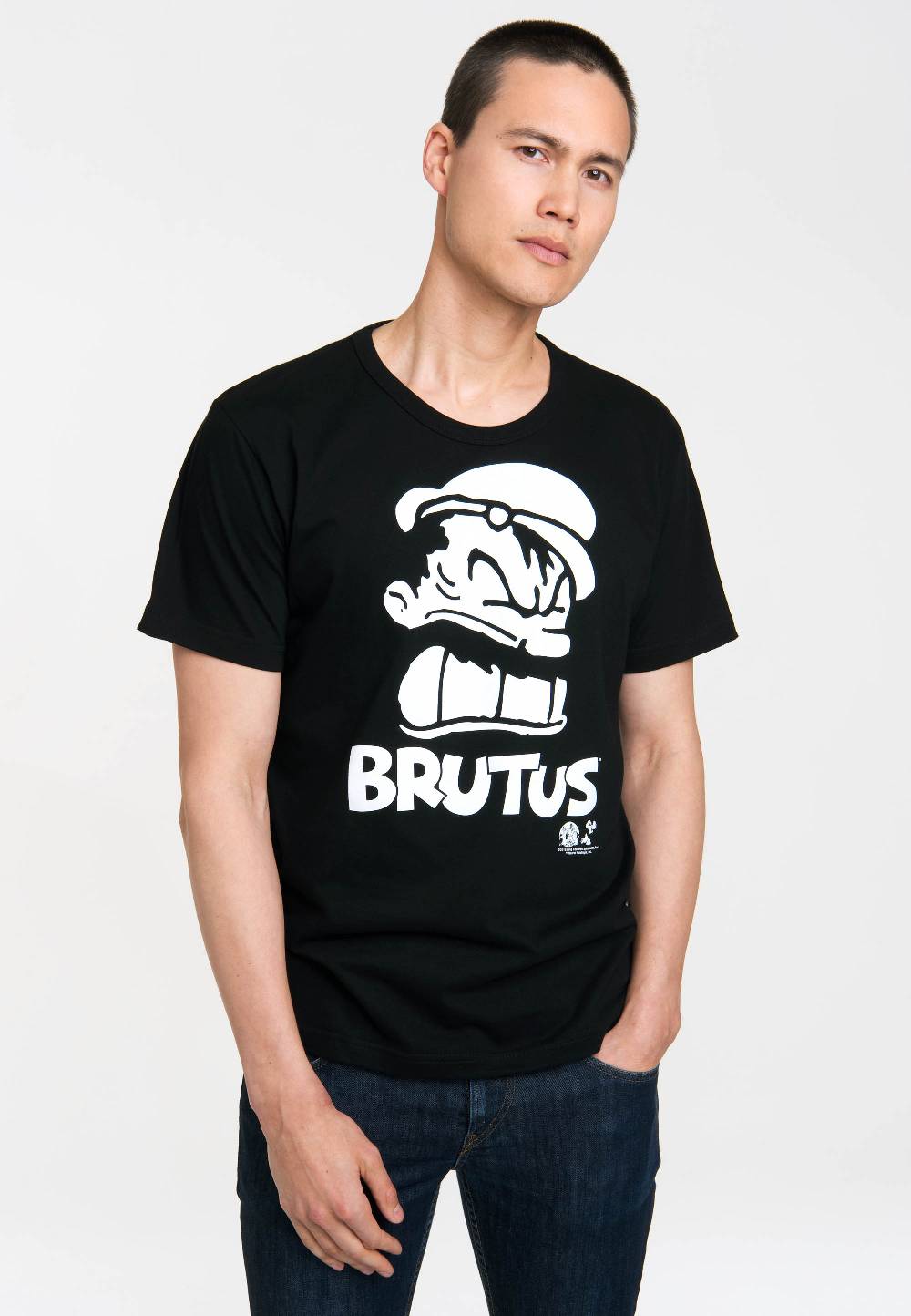 Logoshirt Popeye - Brutus - Portrait - T-Shirt Print - Herren Tägliche Deals