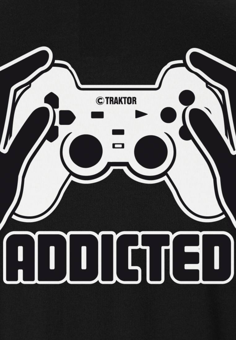 Logoshirt Addicted - Gamecontroller - T-Shirt Print Super Sparpreis