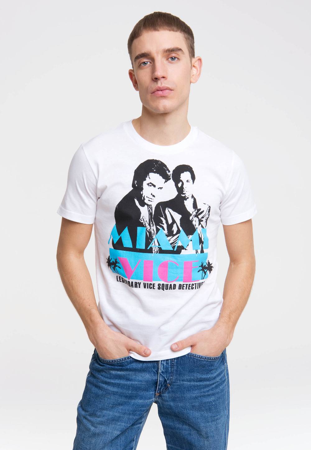 Logoshirt Miami Vice - T-Shirt Print Letzte 3 Tage