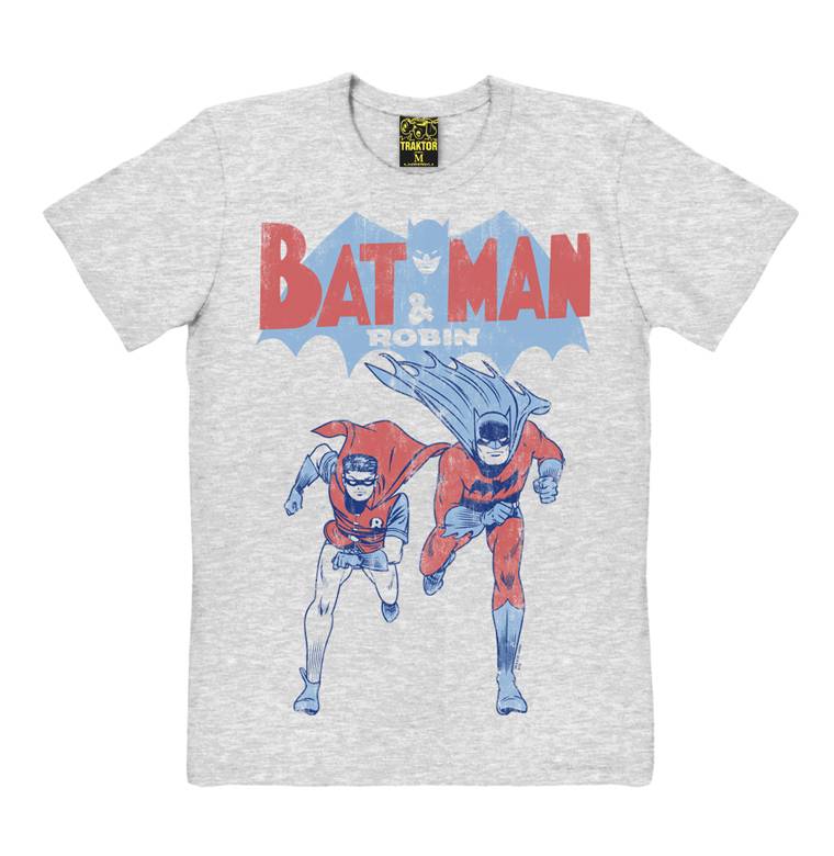 Logoshirt Batman & Robin - DC Comics - T-Shirt Print