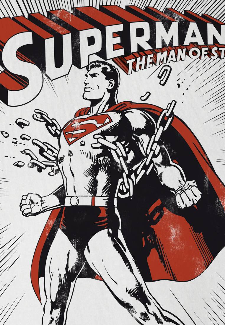Logoshirt Superman - Kryptonite - DC Comics - T-Shirt Print Bis zu 50% Rabatt