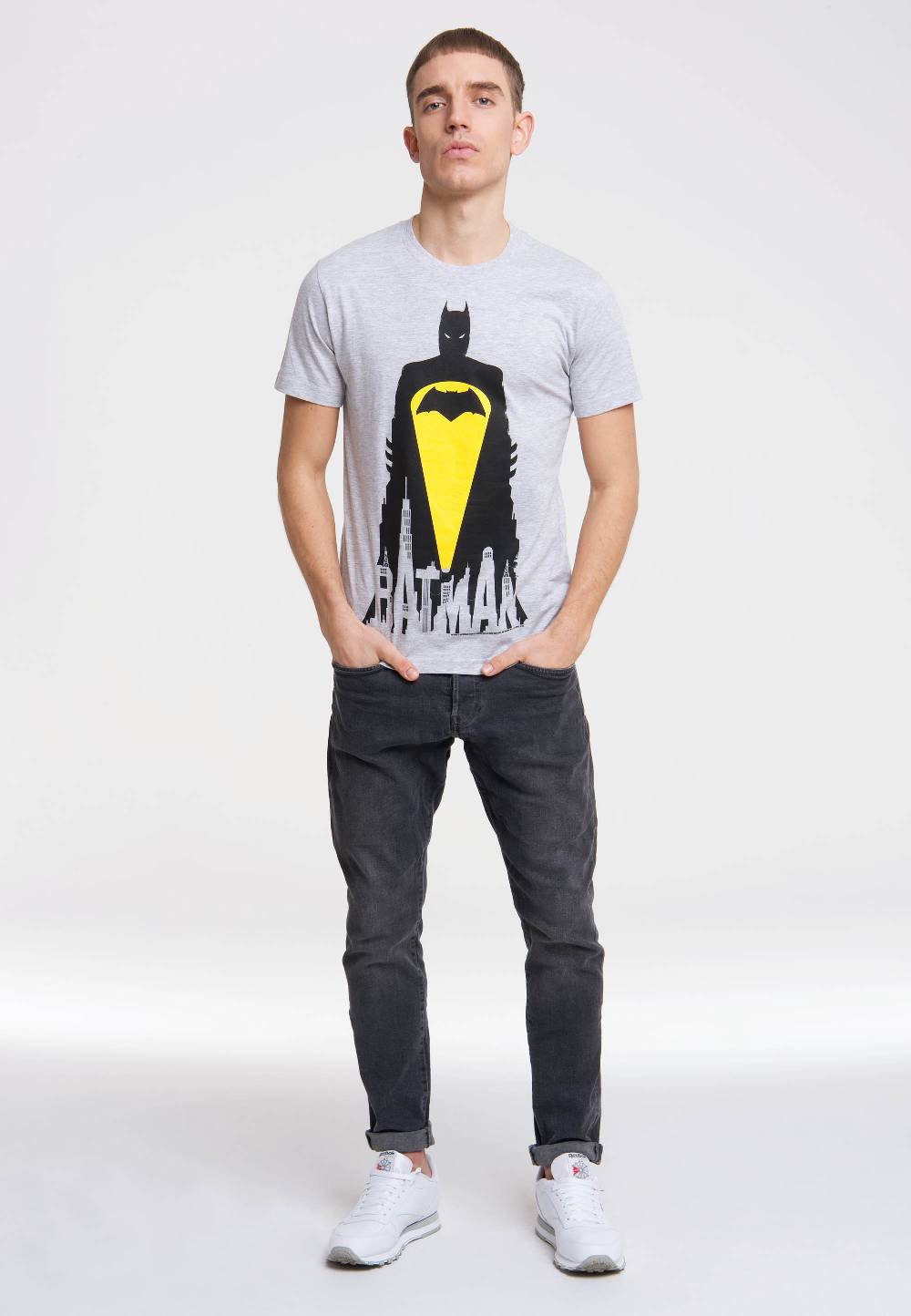 Logoshirt Batman - Gotham City - Skyline - DC Comics - T-Shirt Print Discount Store für neue Produkte