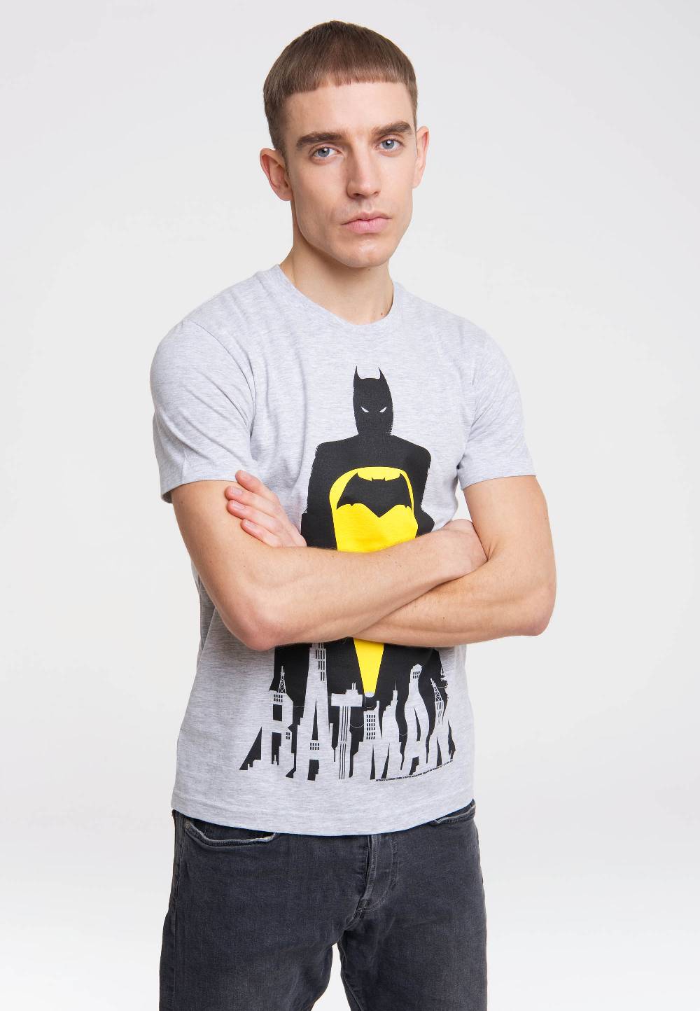 Logoshirt Batman - Gotham City - Skyline - DC Comics - T-Shirt Print Discount Store für neue Produkte