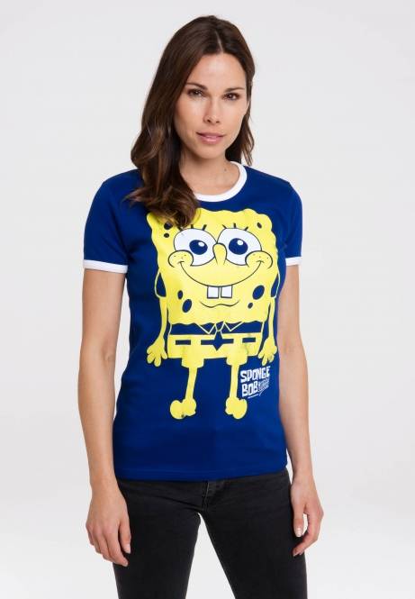 Logoshirt Spongebob - Ich Bin Bereit - T-Shirt Print - Damen Clearance-Verkauf