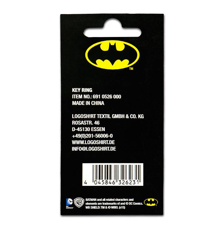 Logoshirt Batman - Logo - DC Comics - Schlüsselanhänger Große Rabatte