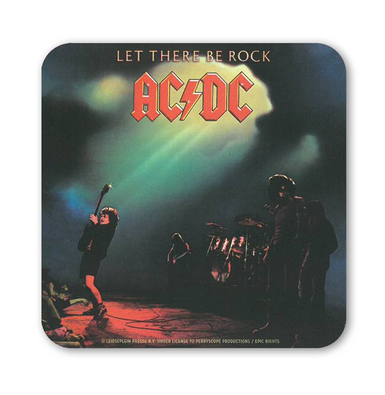 Logoshirt Untersetzer AC/DC - Let There Be Rock Fabrikpreis