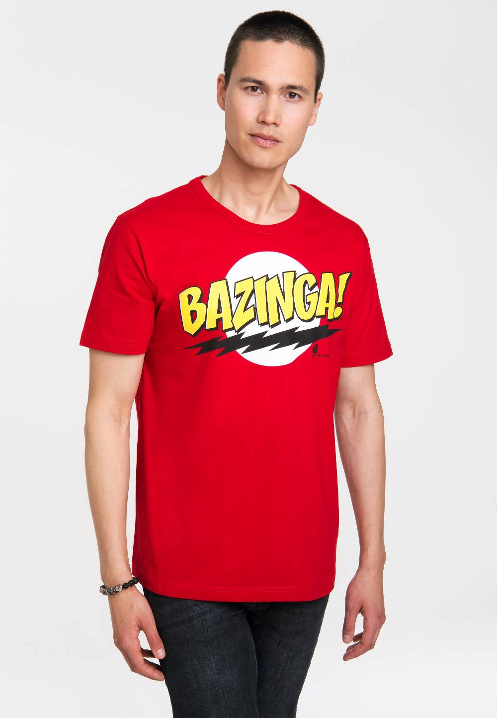Logoshirt The Big Bang Theory - Bazinga - T-Shirt Print - Herren Bis zu 65% Rabatt