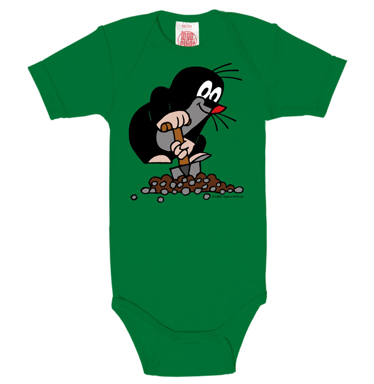 Logoshirt Der kleine Maulwurf - Hügel - Baby Body - Kurzarm Bis zu 55% Rabatt