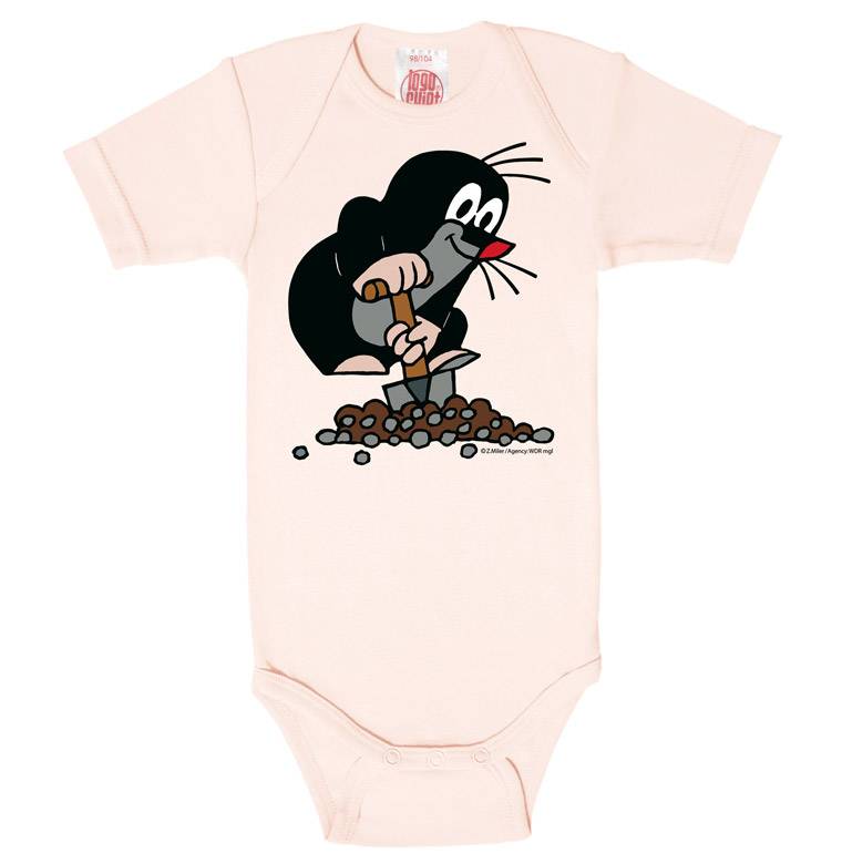 Logoshirt Der kleine Maulwurf - Hügel - Baby Body - Kurzarm Bis zu 55% Rabatt