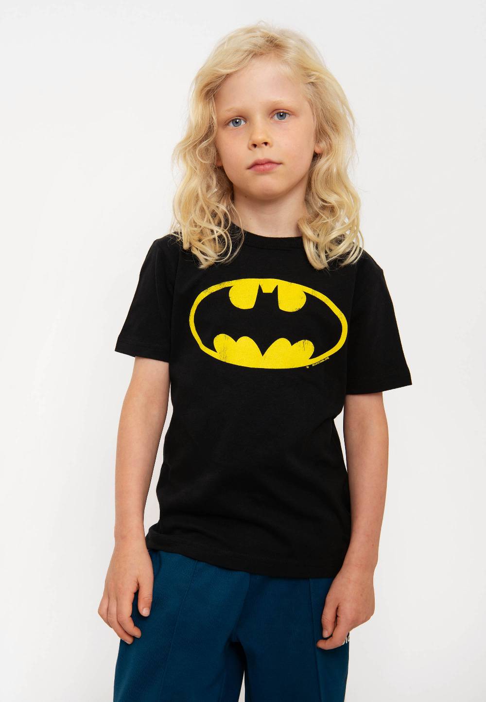 Logoshirt Batman - Logo - DC Comics - Bio - T-Shirt Print - Kinder Super Rabatt