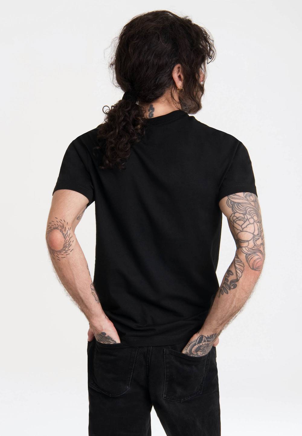 Logoshirt Sesamstrasse - Krümelmonster - The Monster - T-Shirt Print - Herren Kostenloser Versand international