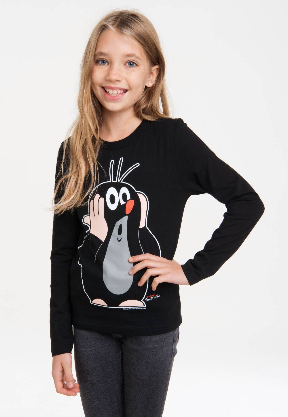 Logoshirt Der kleine Maulwurf - Oh Oh! - Langarmshirt - Print - Kinder Fabrikladen