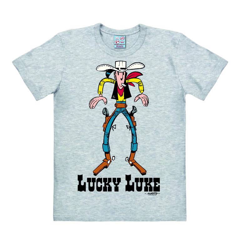 Logoshirt Lucky Luke - Showdown - T-Shirt Print - Herren Im Verkauf