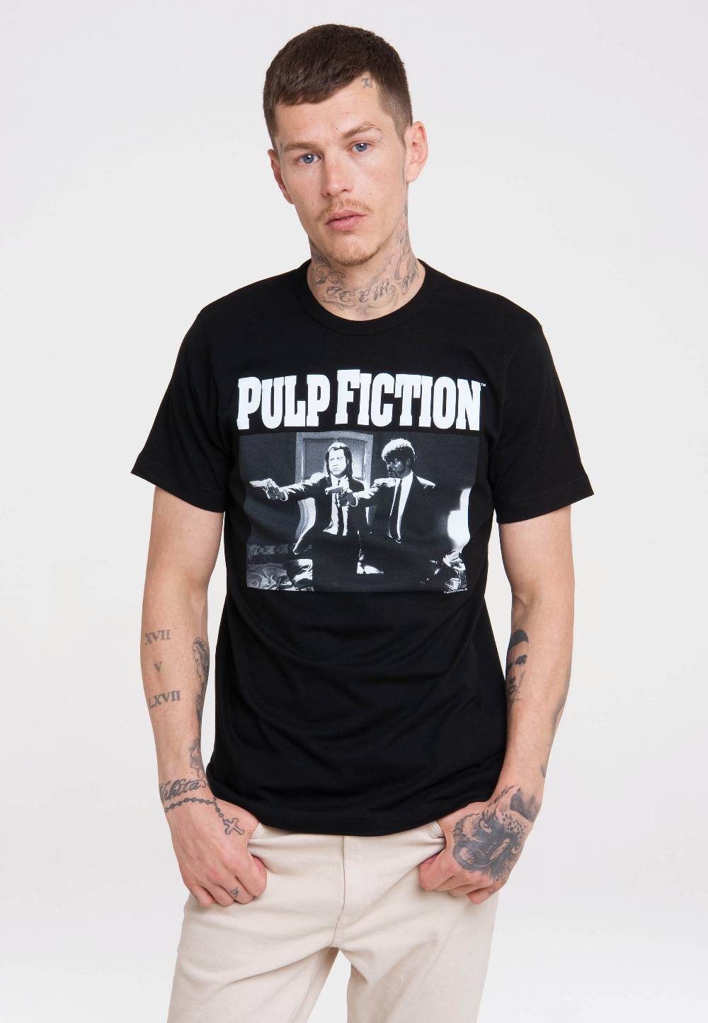 Logoshirt Pulp Fiction - Vincent Vega & Jules Winnfield - T-Shirt Print - Herren zollfrei