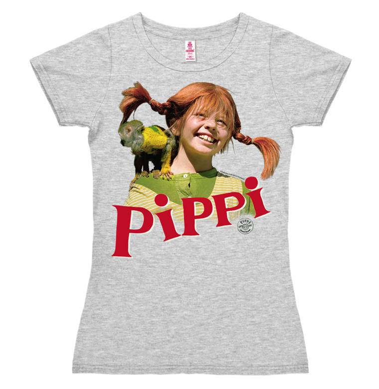 Logoshirt Pippi Langstrumpf & Herr Nilsson - T-Shirt Print - Damen Angebote