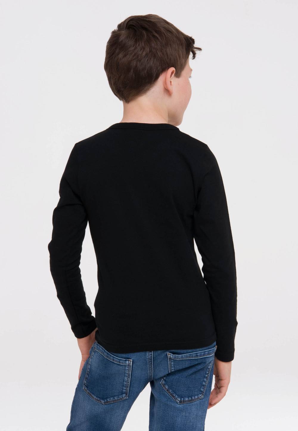 Logoshirt DC - Batman - Logo - DC Comics - Langarmshirt Print - Kinder Blitzverkäufe