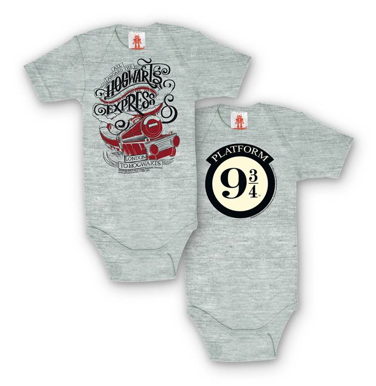 Logoshirt Harry Potter - Hogwarts Express - Gleis 9 3/4 - Baby Body - Kurzarm - 2er Set Kostenloser Versand