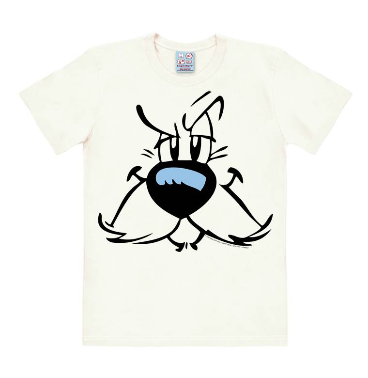 Logoshirt Asterix & Obelix - Idefix - Gesicht - T-Shirt Print - Herren Sonderangebot