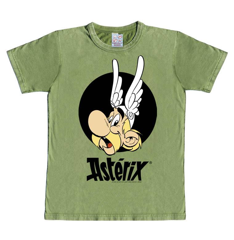 Logoshirt Asterix & Obelix - Asterix - Portrait - T-Shirt Vintage Print - Damen Großer Ausverkauf