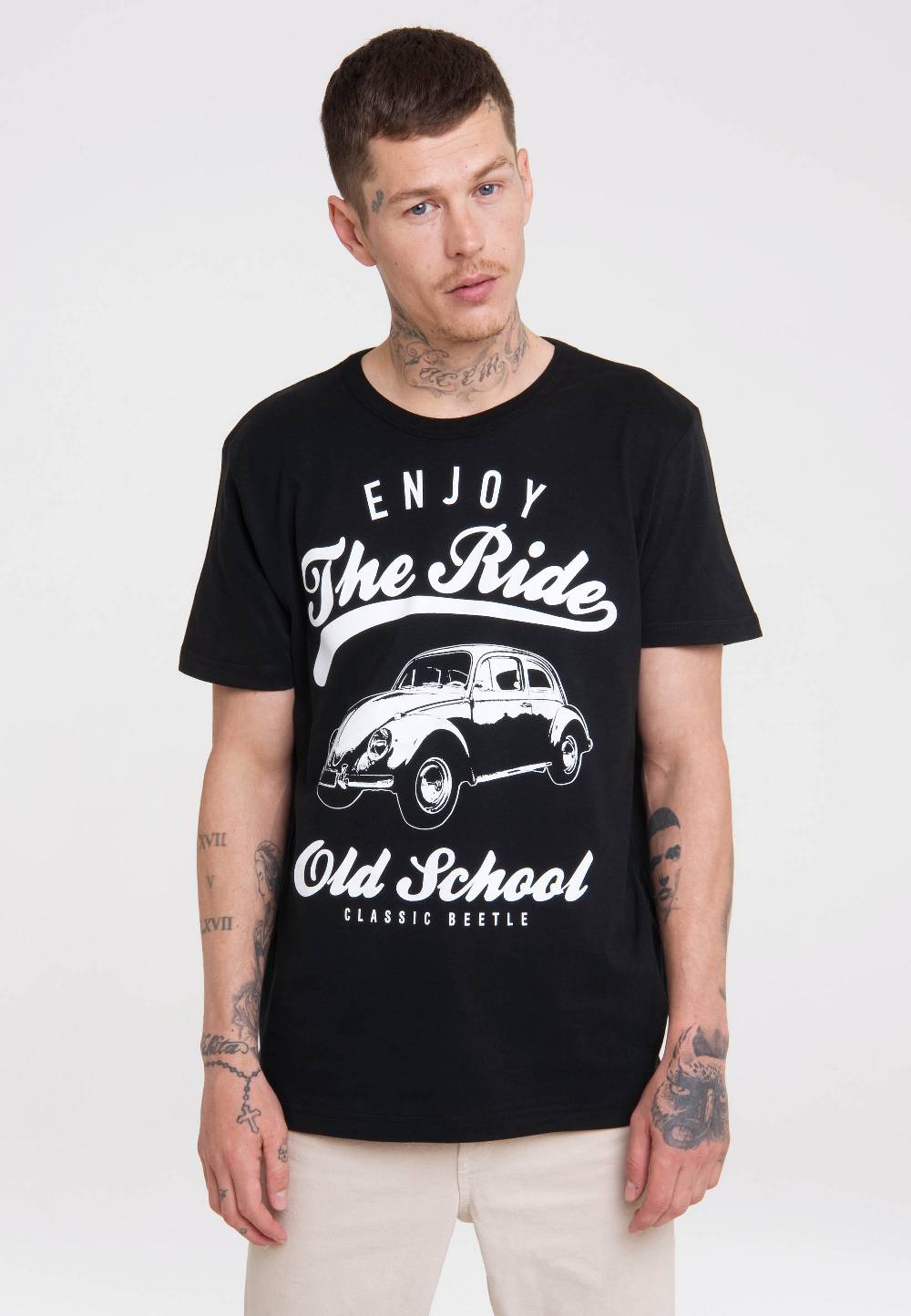 Logoshirt VW - Käfer - Enjoy The Ride - T-Shirt Print - Herren Flash Sale