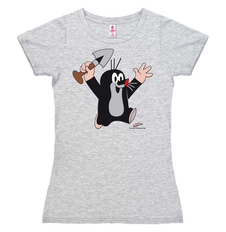 Logoshirt Der kleine Maulwurf - Juhu - T-Shirt Print - Damen Exklusivangebot