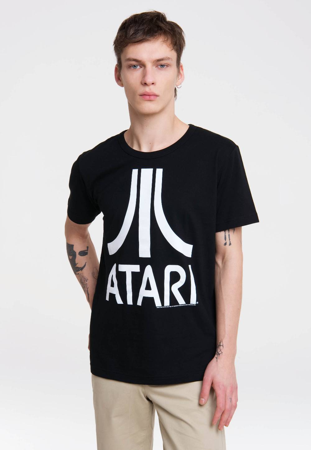 Logoshirt Atari - Logo - T-Shirt Print - Herren Cyber Monday