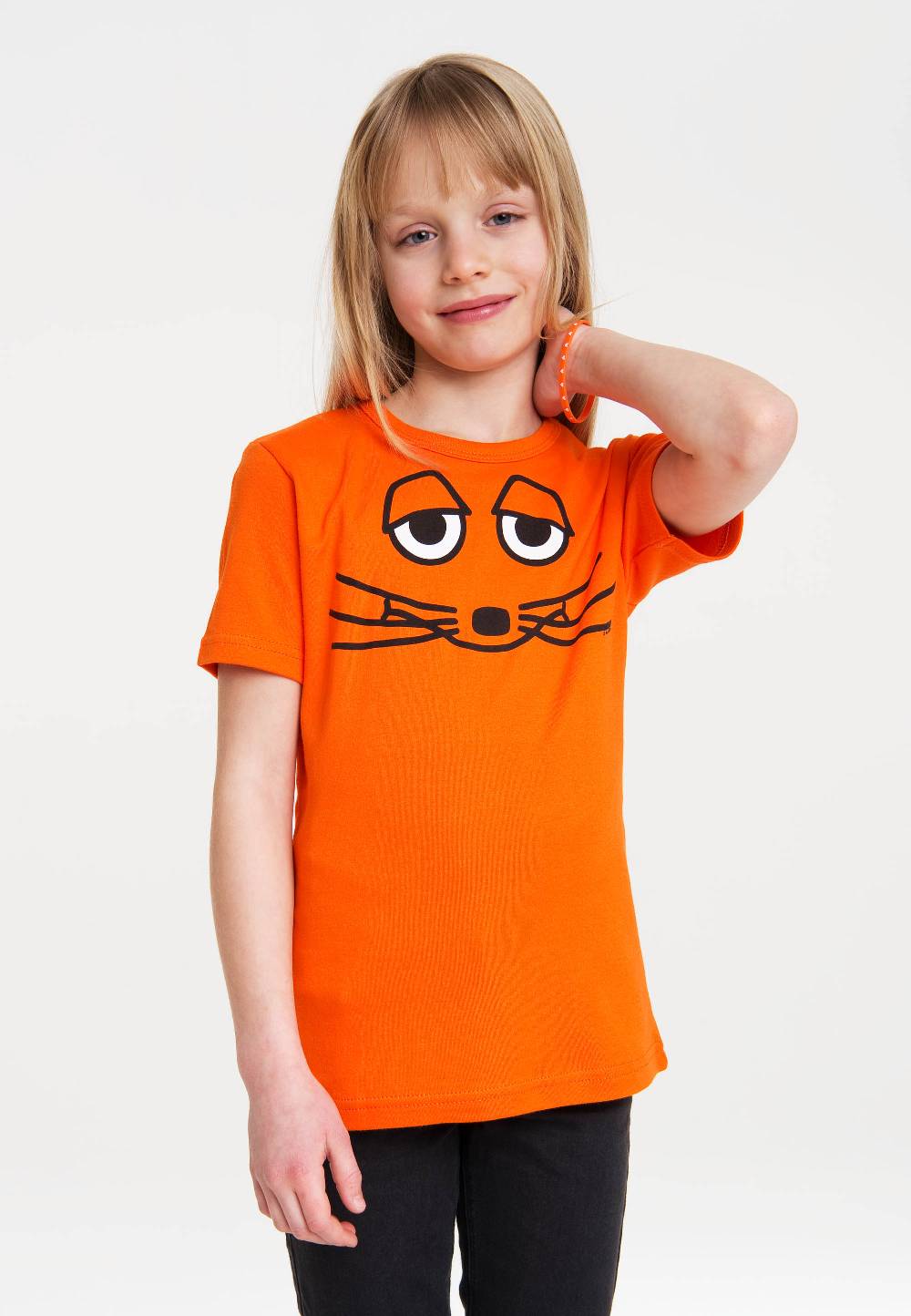 Logoshirt Die Sendung mit der Maus - Die Maus - Gesicht - T-Shirt Print - Kinder Weihnachtsangebot
