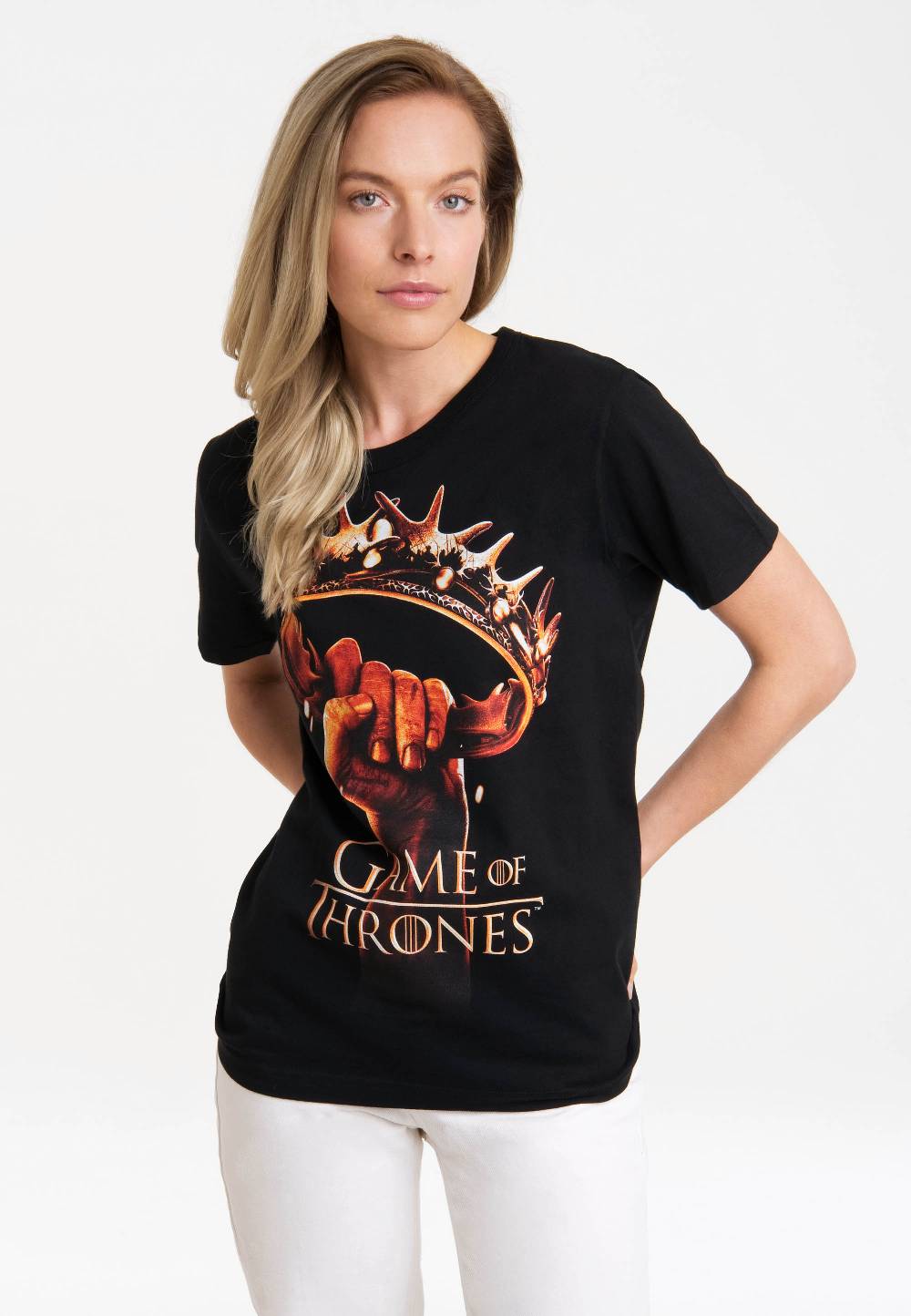 Logoshirt Game Of Thrones - Krone - T-Shirt Print - Damen Osterangebot